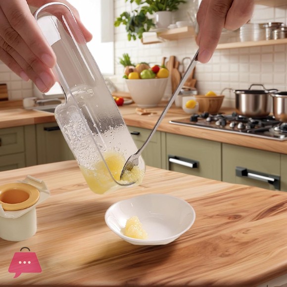 Multifunctional Mini Garlic Grinder 3 in 1 Mini Garlic Slicer Super Thin with Hand Guard