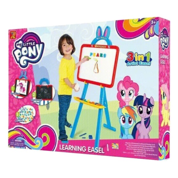 My Little Pony 3-in-1 Artist Easel Writing Board