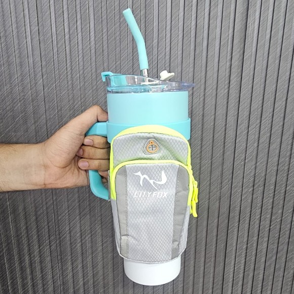 Nylon Sport Arm and tumbler Bag Multipocket with Reflective Strip for Mountaineering Fitness Running