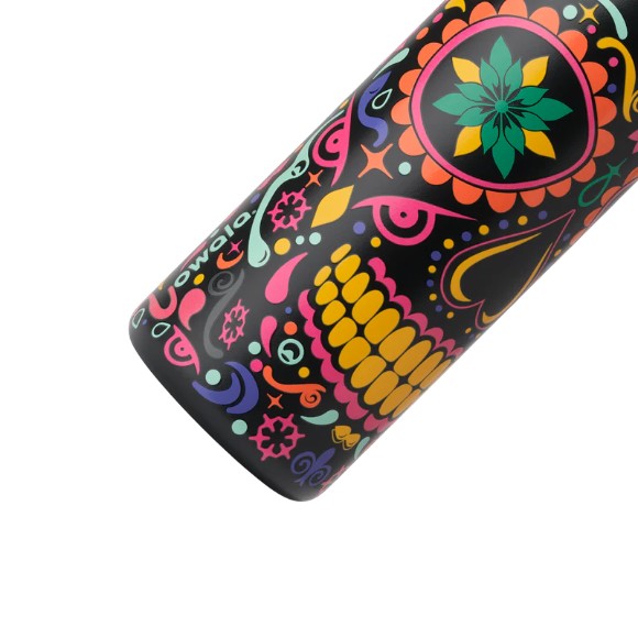 Owala 32oz Color Drop FreeSip Sugar Skull Water Bottle Glow in the Dark - Limited Edition