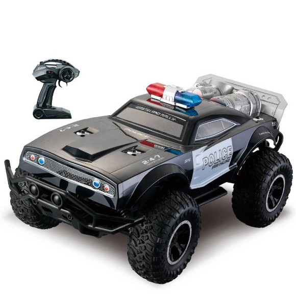 Police Speed Challenge 1:8 Scale Rock Crawler 2.4Ghz Off-Road Rc Car
