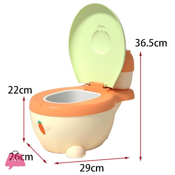 Toilet Potty Seat for Kids Baby Potty Training Seat Chair with Closing Lid