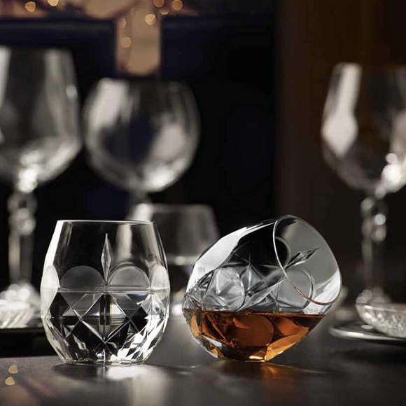 RCR Alkemist Tilting Luxury Crystal Glass 380 ml Set of 6 - 274320