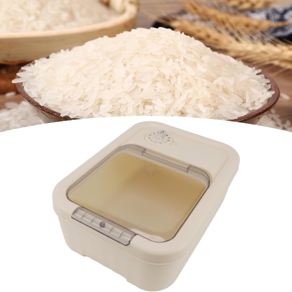 Sealed Lid Rice Storage Container for Kitchen Home