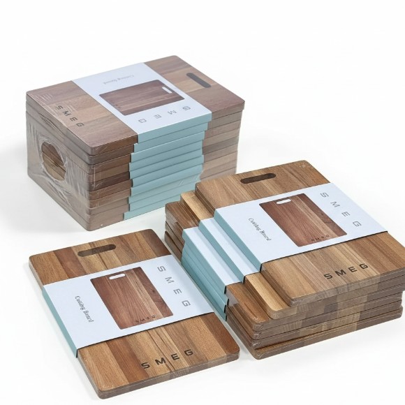 SMEG Acacia Wooden chopping Board Cutting Board