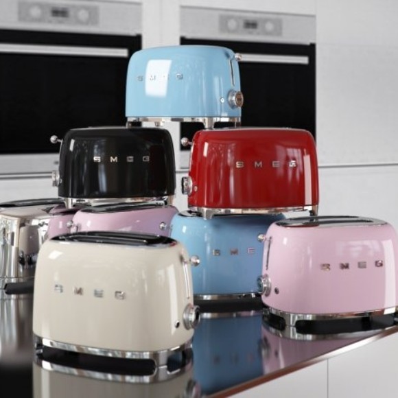 SMEG Retro Toaster Machine 2-Slice