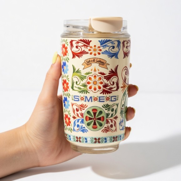 SMEG X Dolce Gabbana Coffee Mug 50s Style Wall Mug - Limited edition