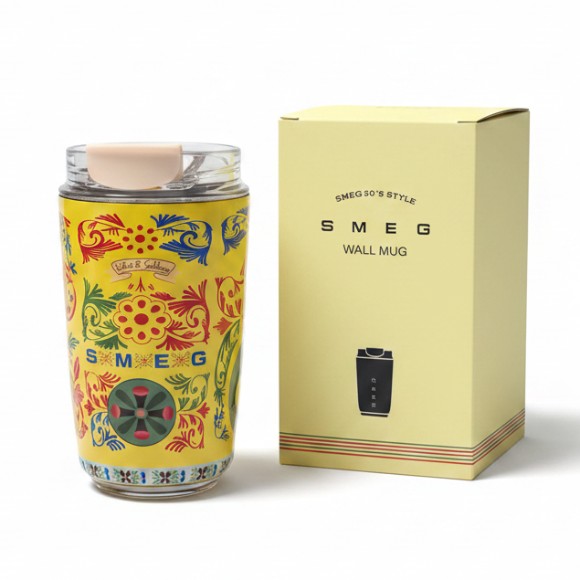 SMEG X Dolce Gabbana Coffee Mug 50s Style Wall Mug - Limited edition