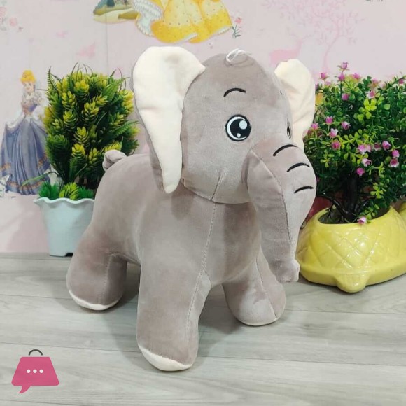 Standing Elephant Toy For Kids - 30cm