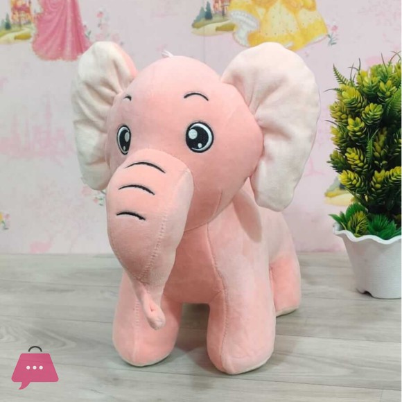 Standing Elephant Toy For Kids - 30cm
