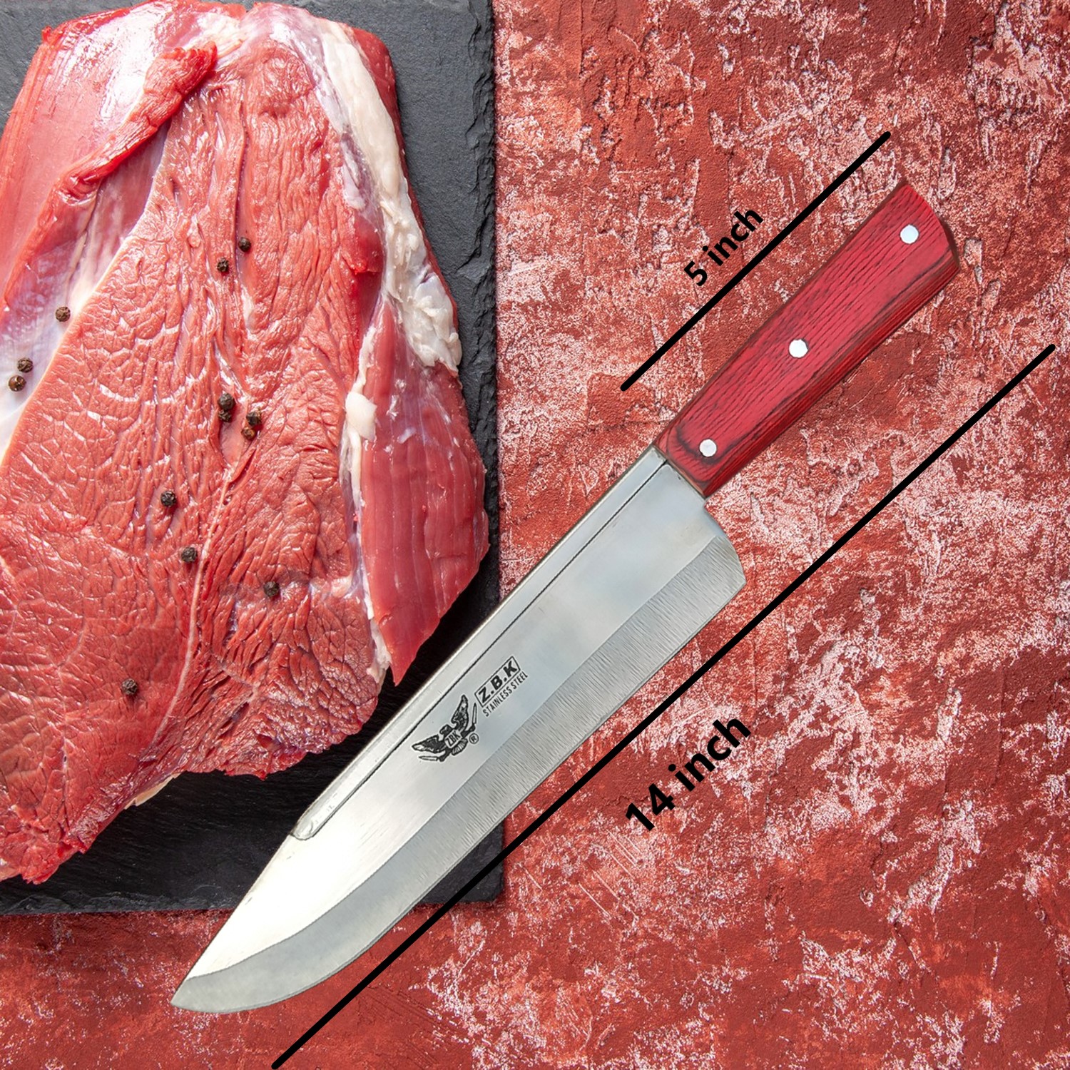 Qurbani Knives Premium Steel Meat Cutting Knife for Eid-ul-Adha