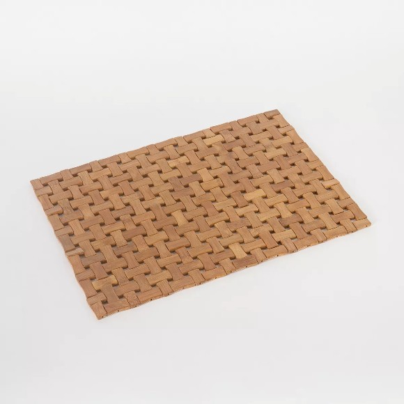 Woodlux Wooden Placemat Dining Table Mat - 33x44 cm