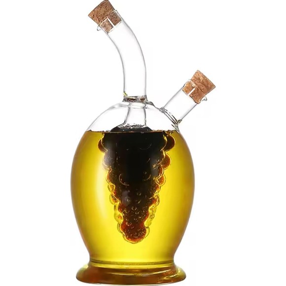 2 in 1 Olive Oil and Vinegar Dispenser Bottle