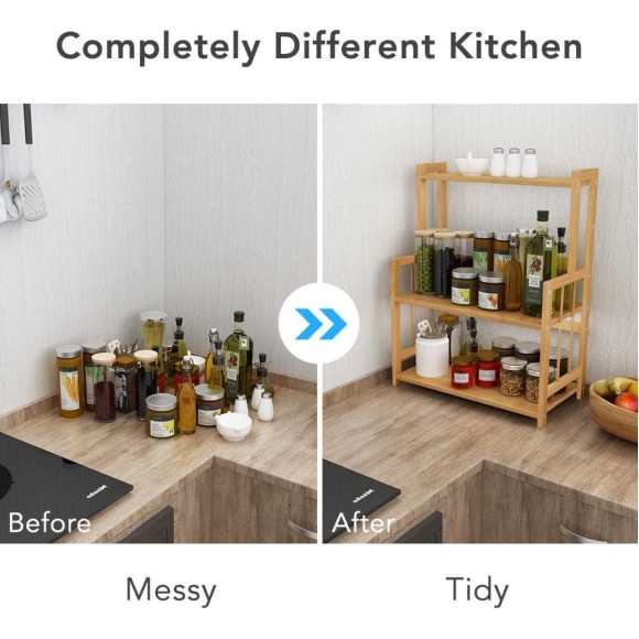 3-Tier Spice Rack Organizer