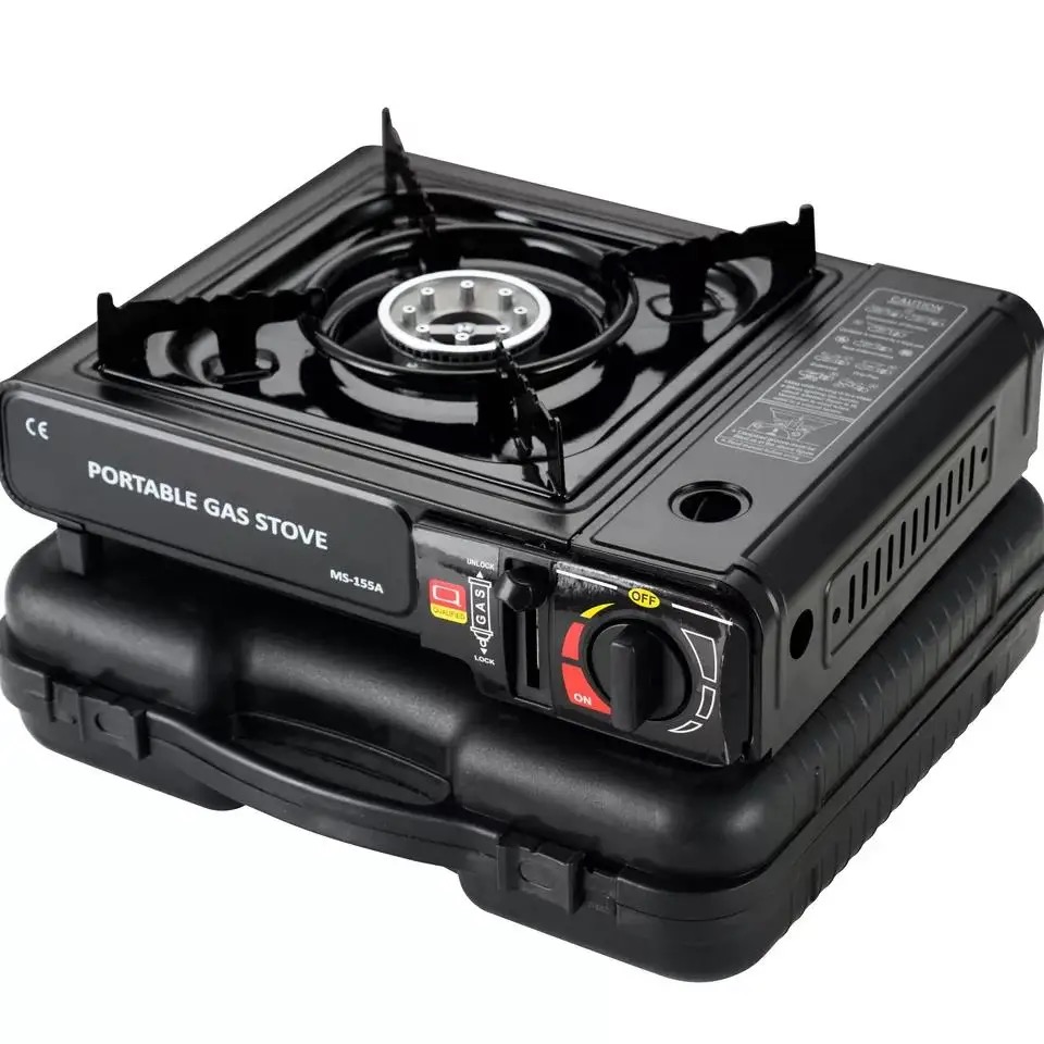New Arrival Outdoor Portable Stove Camping Windproof Stove Camping Picnic Burner Outdoor Gas Stove