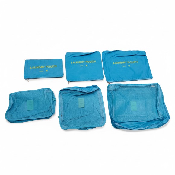 6 IN 1 MULTI TRAVEL ORGANIZER POUCH