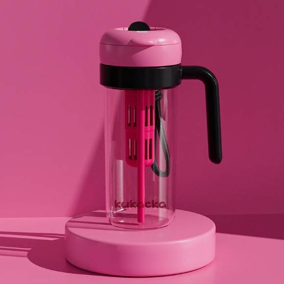 900ml 30oz Plastic Tumbler with Handle Straw Handgrip Two Drinking Way BPA FREE Water Bottles
