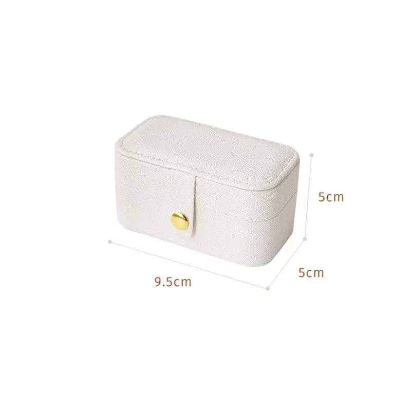 Simple Mini Jewelry Box Earrings And Rings Storage Box