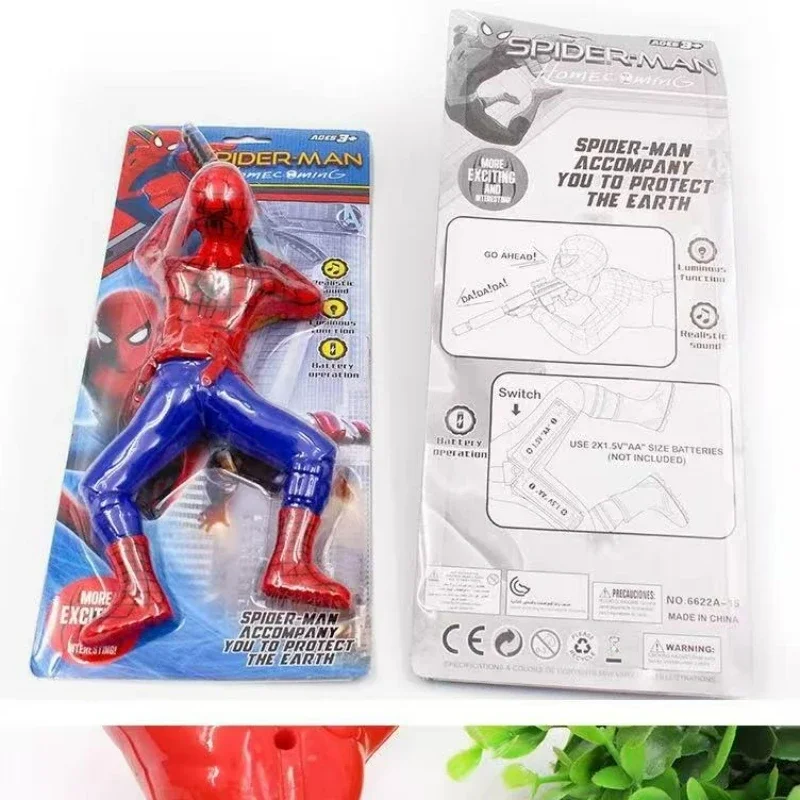 Crawling Action Hero Toy with Light and Sound for Kids Battery-Operated