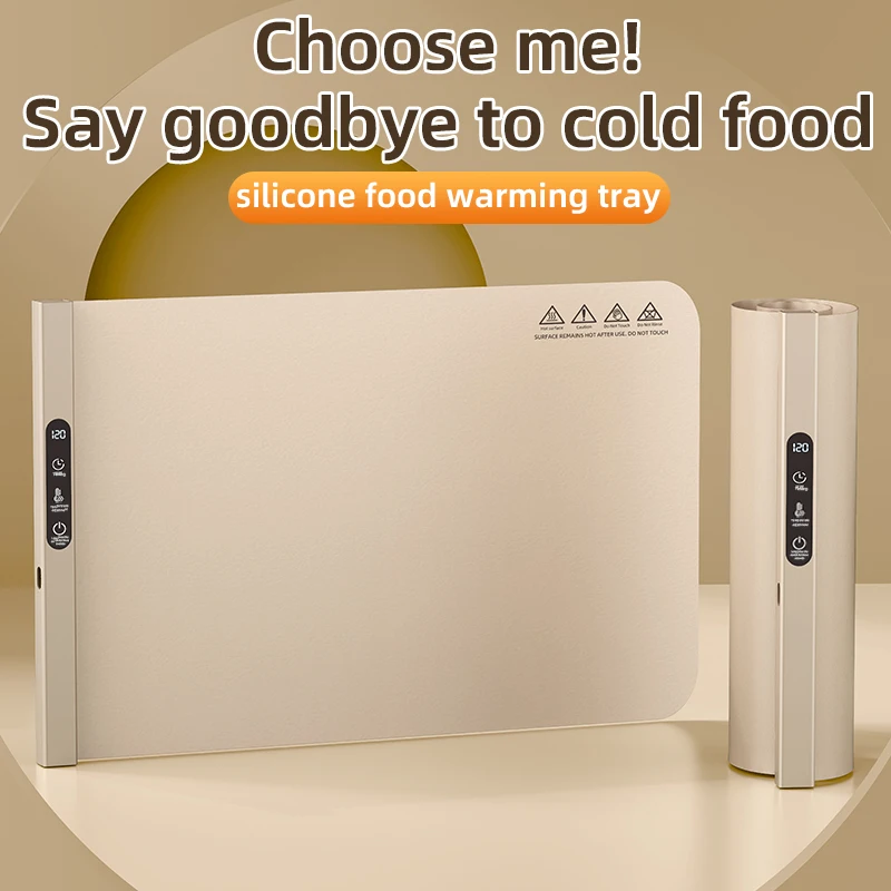 Silicone Electric Heating Mat Electric Warming Tray Food Warming Board