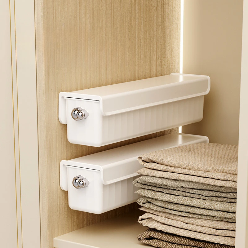 Wall-Mounted Storage Organizer for Underwear and Socks Space-Saving Wall-Mounted Drawer Organizer