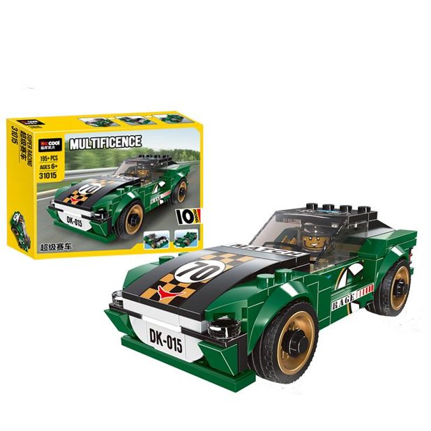Mini Racing Cars Technic Building Blocks for kids - 31015 -Decool