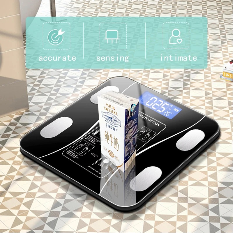 Weight Scale Multi-Functional Human Electronic Scale Home Professional Fat Measurement 180Kg Max Capacity