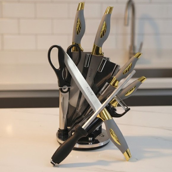 Bali Stainless Steel Kitchen Knife 9Pcs