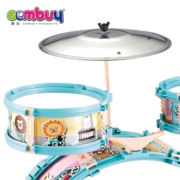 Children Music Toy Macaron Plastic Jazz Drum Set for Kids