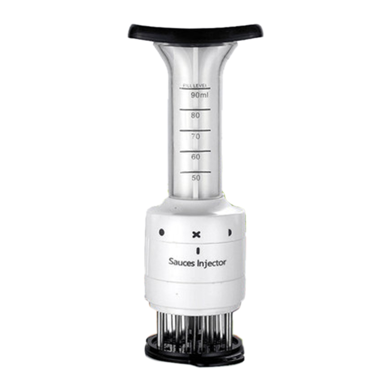 Multifunctional Sauces Injector 2 in 1 Needle Meat Tenderizer Meat Injector
