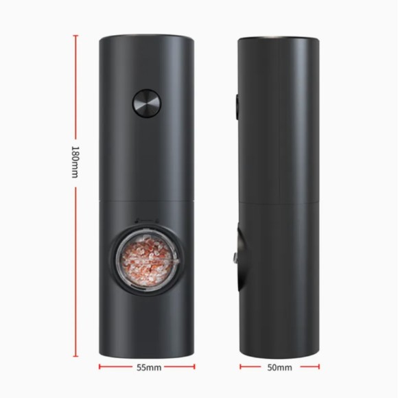Electric Pepper Grinder Automatic Mill Pepper And Salt Grinder Battery Operated