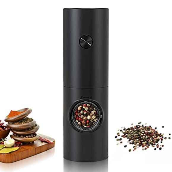 Electric Pepper Grinder Automatic Mill Pepper And Salt Grinder Battery Operated