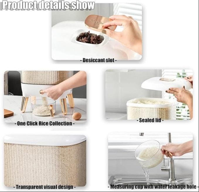 elegant-white-with-gold-plated-design-rice-food-dispenser-flour-bean-cereal-bucketfood-storage-box-with-lid