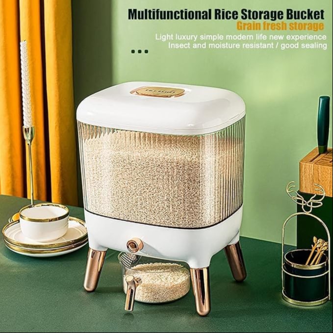 elegant-white-with-gold-plated-design-rice-food-dispenser-flour-bean-cereal-bucketfood-storage-box-with-lid