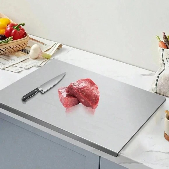 Golden Stainless Steel Cutting Board