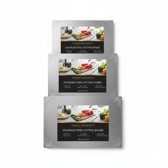 Golden Stainless Steel Cutting Board
