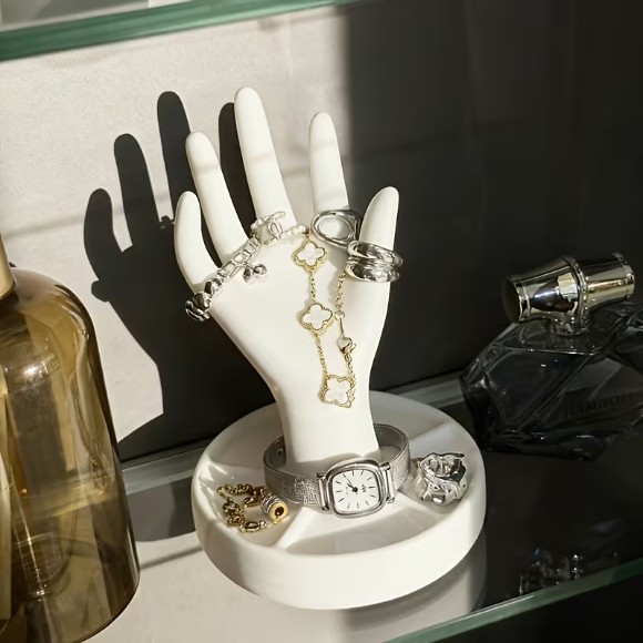 Hand-Shaped Jewelry Display Stand