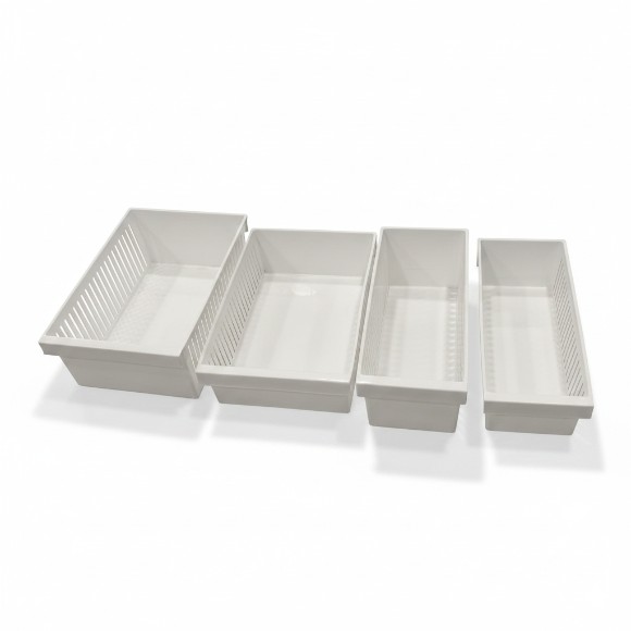 Multi-Purpose Plastic Storage Basket Home Organizer