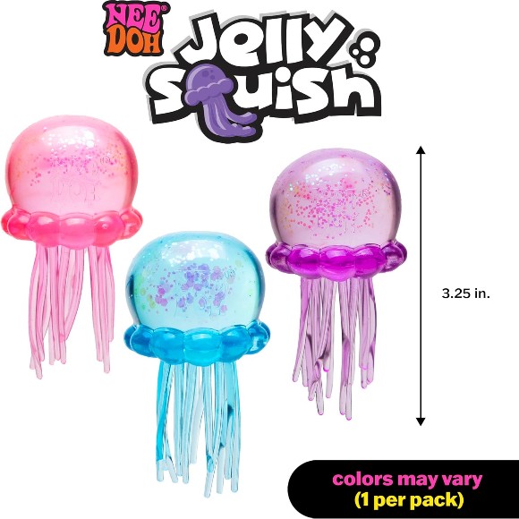 Needoh Jelly Squish - Sensory Squeeze Toy - Colors May Vary