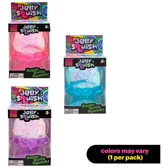 Needoh Jelly Squish - Sensory Squeeze Toy - Colors May Vary
