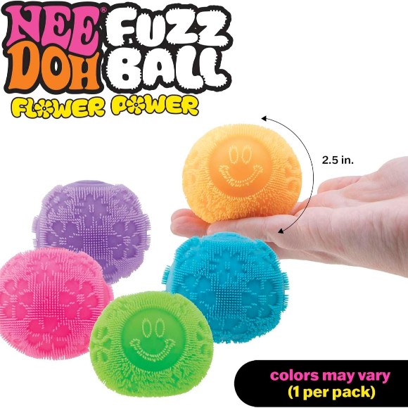 Needoh Jelly Squish – Sensory Squeeze Toy – Flower Power