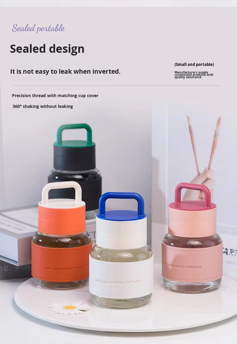 new-300ml-cute-fat-cup-with-handle-glass-water-mini-milk-cups-bottle