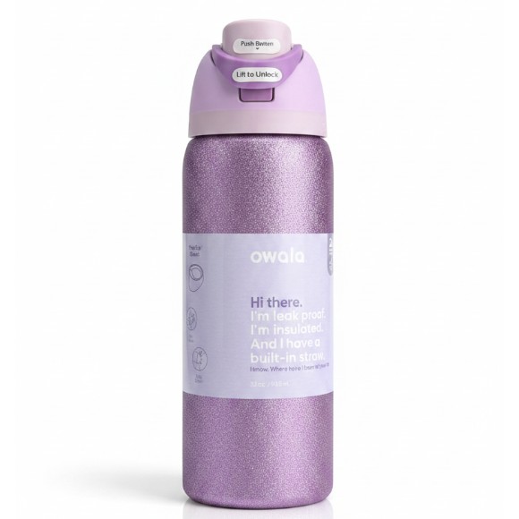 Owala FreeSip Stainless Steel Water Bottle 32oz