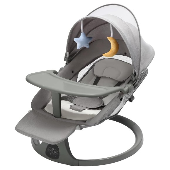 POPYPAPA Electric Baby Swing for Infants