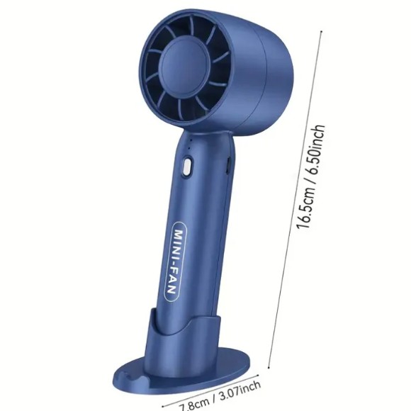 Portable Mini Rechargeable Fan with Three Wind Speed Gears