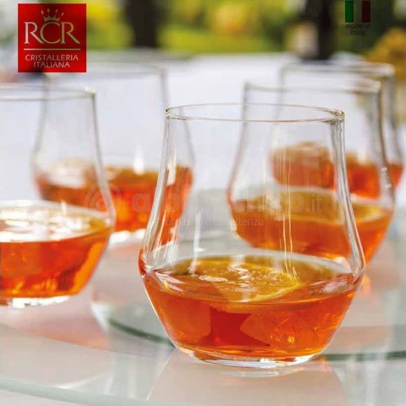 RCR Crystal Ego Dof Tumbler 390ml Set of 6 - 254780