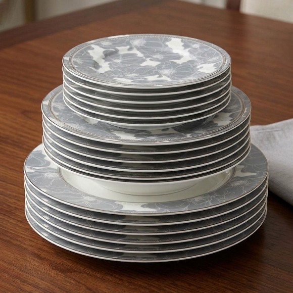 Super Bane China Plate Set of 18 Pcs
