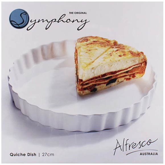Symphony Quich 27 cm Pie Dish #ES3609