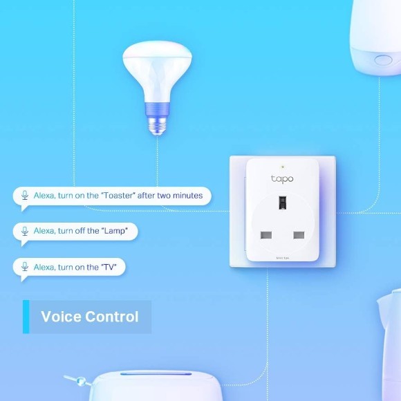 TP-Link Smart Wi-Fi Plug Tapo P110 Mini Smart Wi-Fi Switch-Energy Monitoring