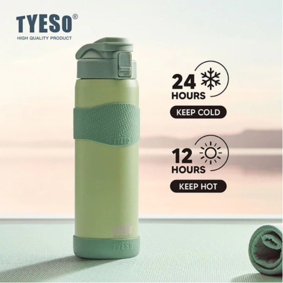 Tyeso Stainless Steel Insulated Water Bottle - 900ml